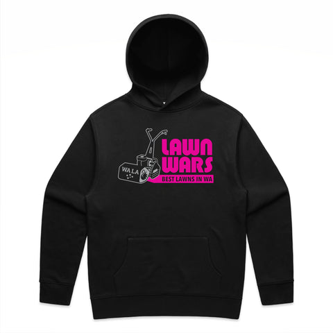 LAWNWARS Team Hoodie Pink ( Made to order ETA 3 Weeks )