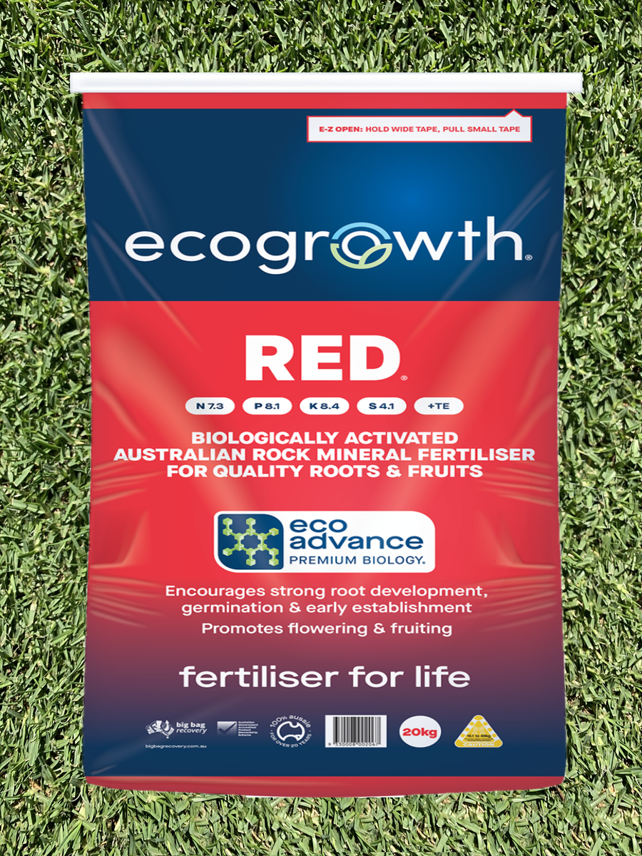 Eco Growth Eco Prime RED 20kg – Ralphy's Lawn and Garden Supplies
