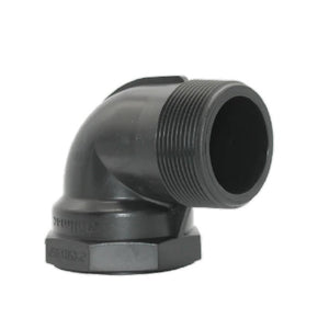 Poly Threaded Elbow Male