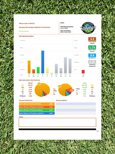 Soil Analysis with 12 Month Calendar ( We Collect Soil )