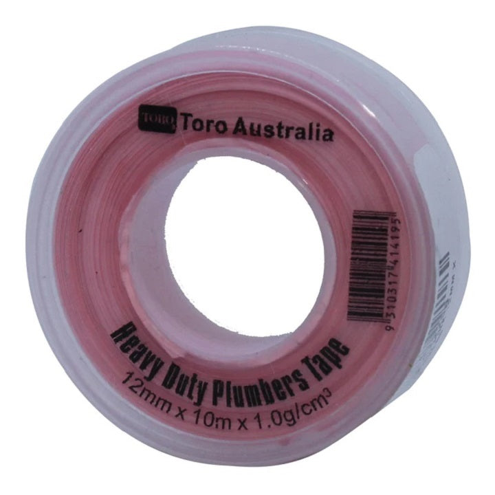 Threadseal Tape 12mm x 10m Pink – Ralphy's Lawn and Garden Supplies
