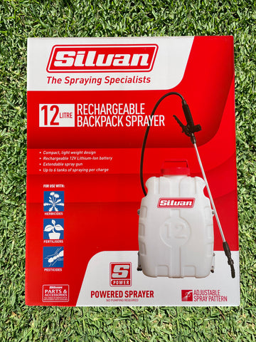 Silvan 12L Rechargeable Backpack Sprayer ( Pre Order )