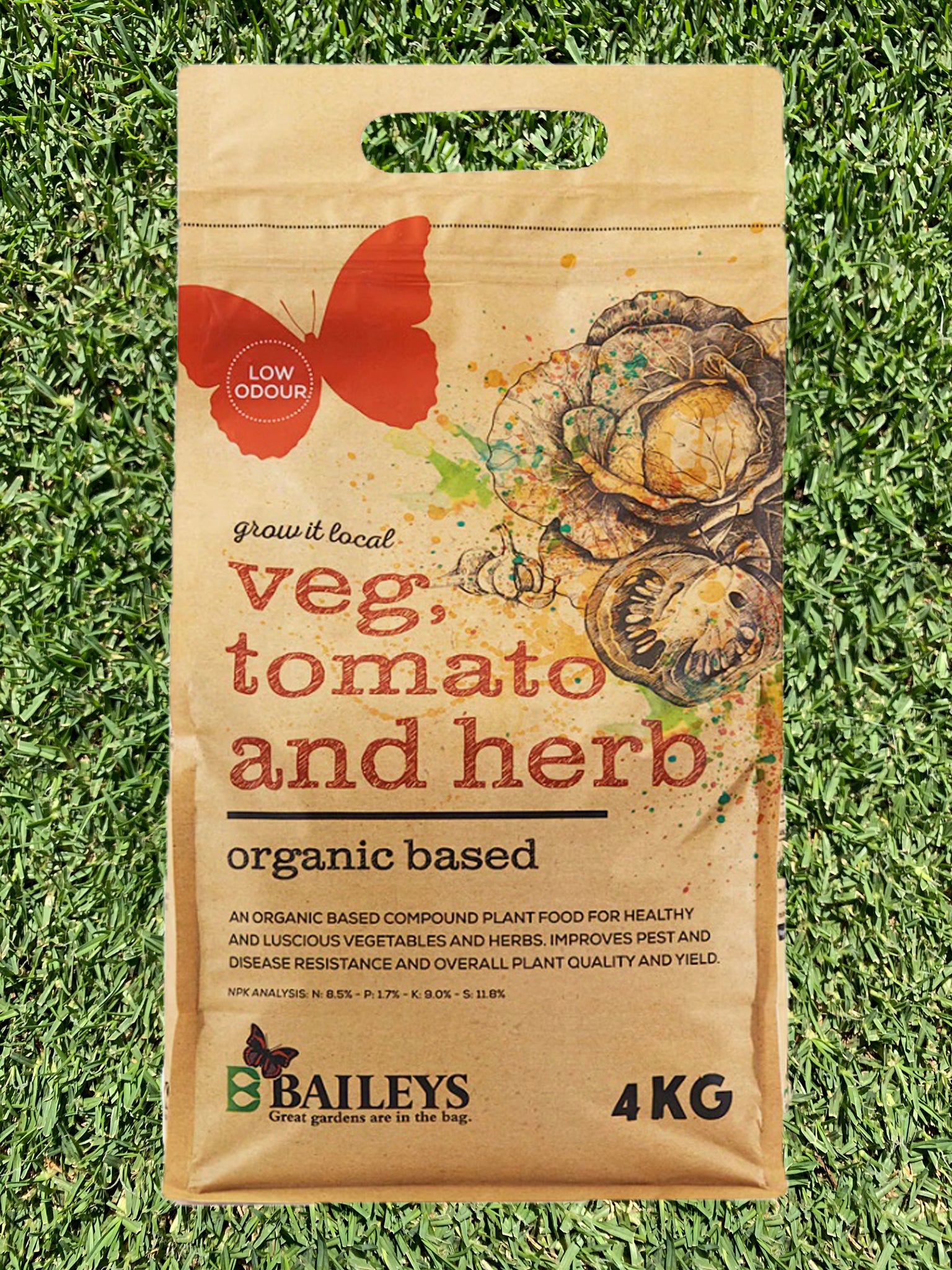 Baileys Veg, Tomato & Herb 4kg